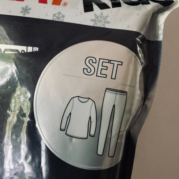 32 DEGREES HEAT Kids Long Sleeve Crew Neck & Legging Set NIP Size 12-14 L - Picture 2 of 5